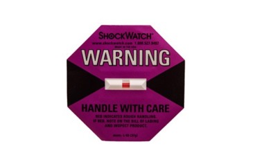 shock watch warning label